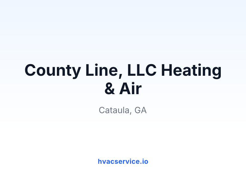 County Line, LLC Heating & Air