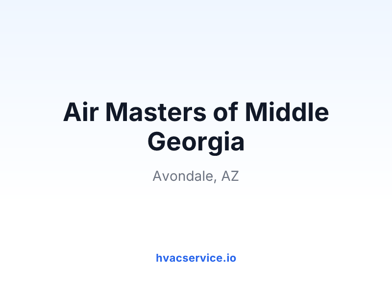 Air Masters of Middle Georgia