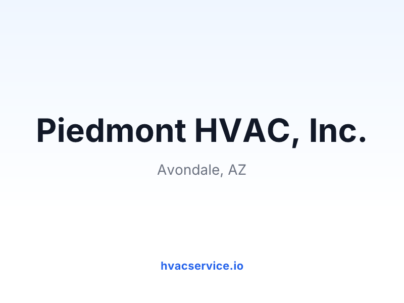 Piedmont HVAC, Inc.