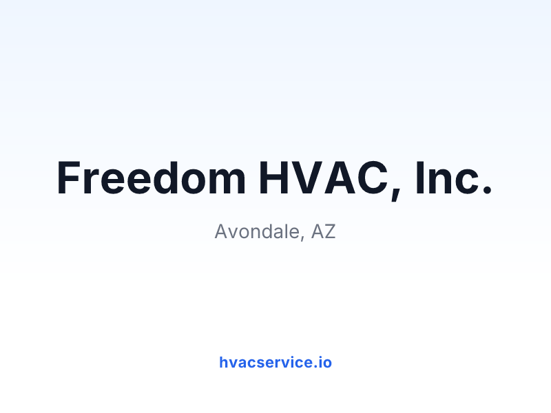 Freedom HVAC, Inc.
