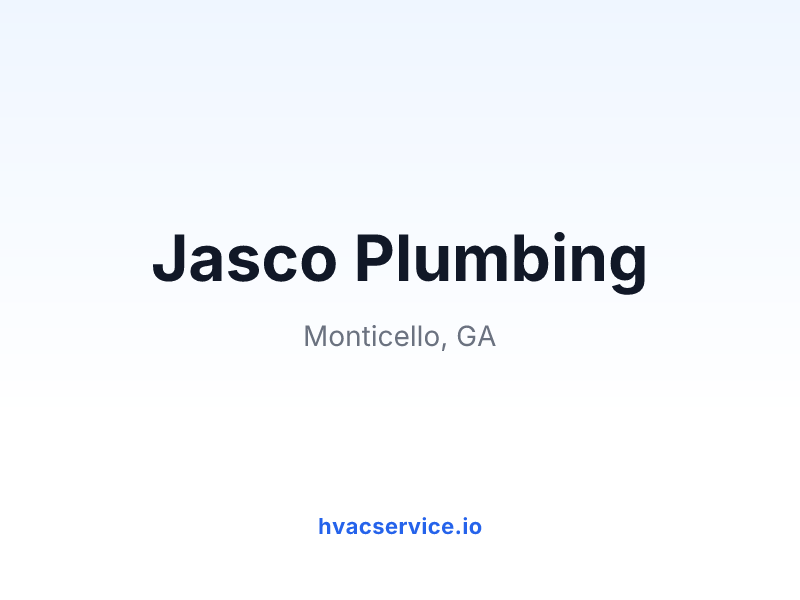 Jasco Plumbing