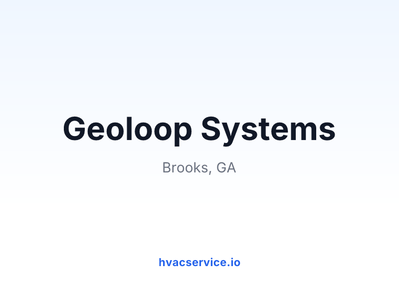 Geoloop Systems
