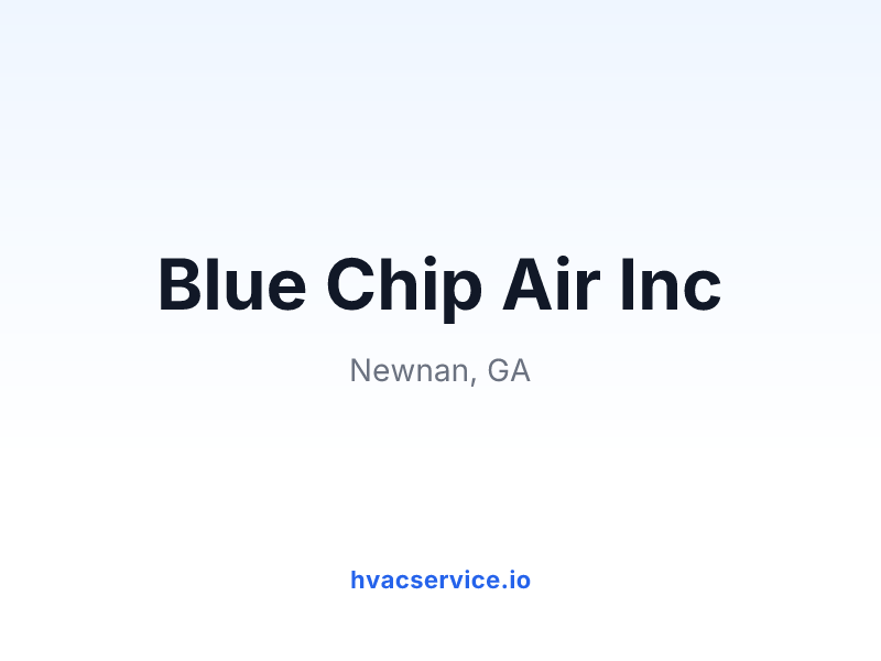 Blue Chip Air Inc