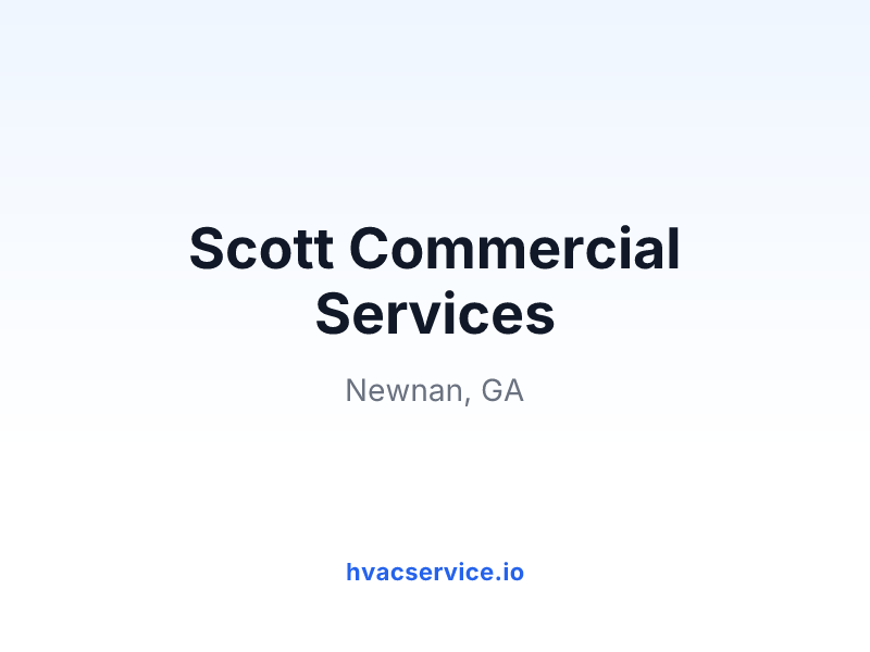 Scott Commercial Services