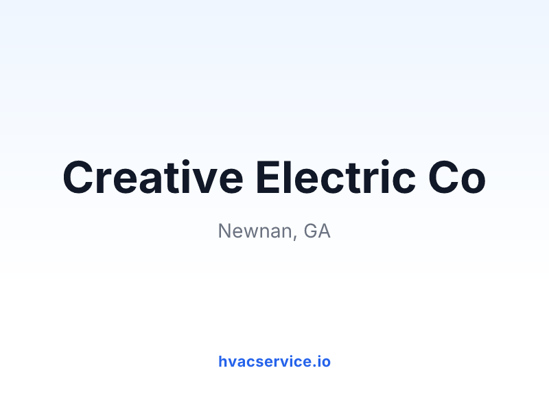 Creative Electric Co