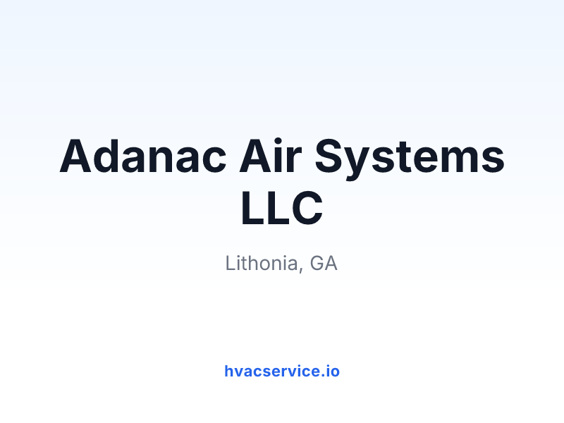 Adanac Air Systems LLC