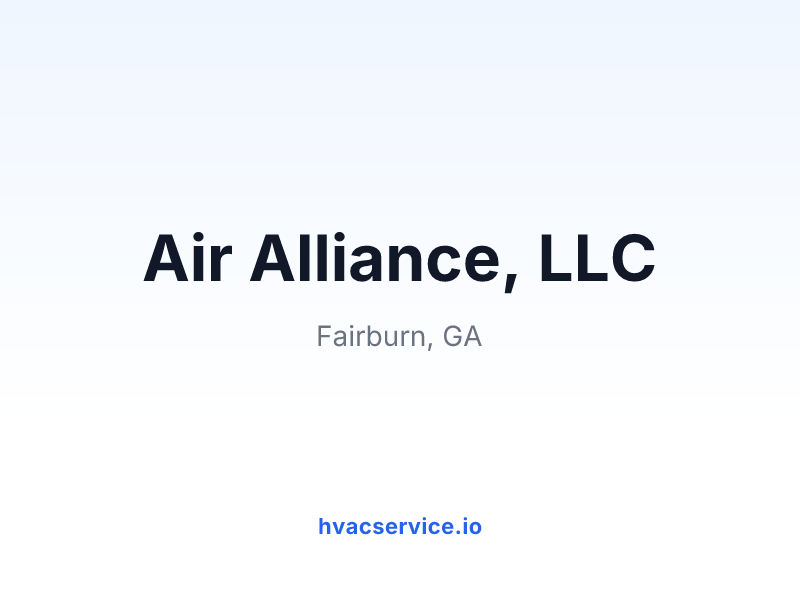 Air Alliance, LLC