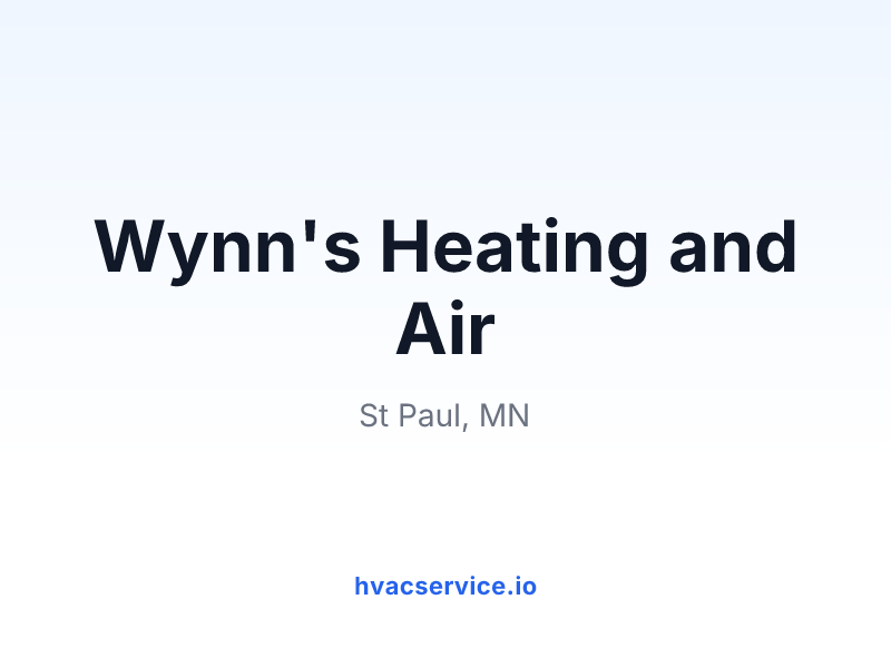 Wynn's Heating and Air
