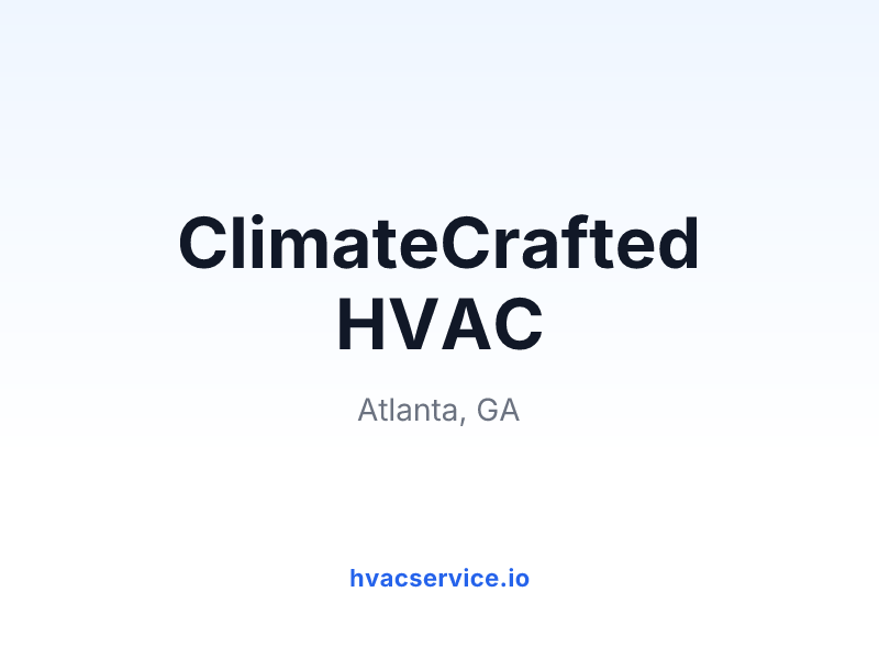 ClimateCrafted HVAC