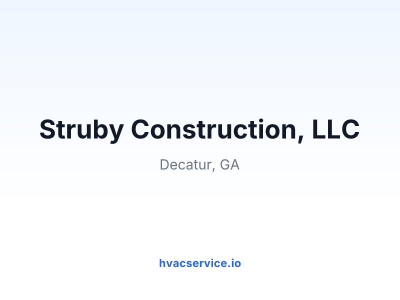 Struby Construction, LLC