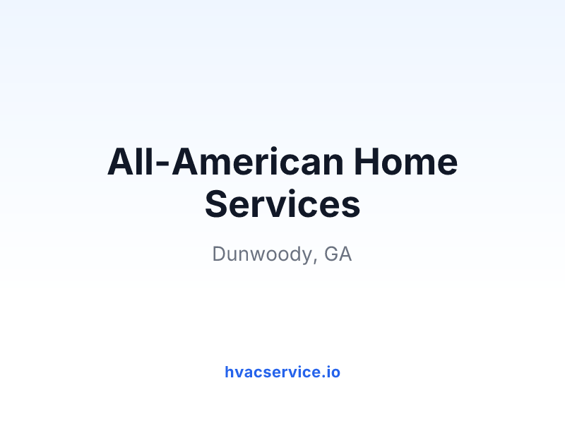 All-American Home Services