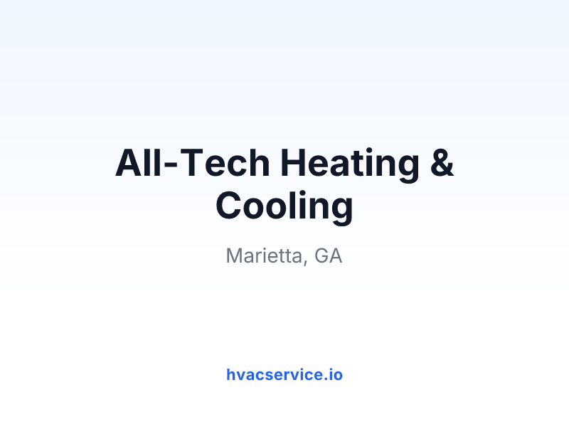 All-Tech Heating & Cooling