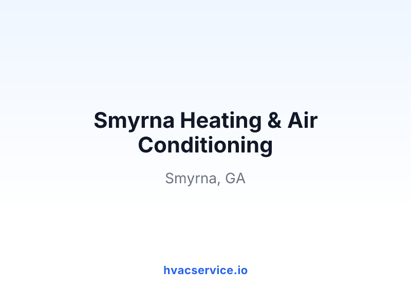 Smyrna Heating & Air Conditioning