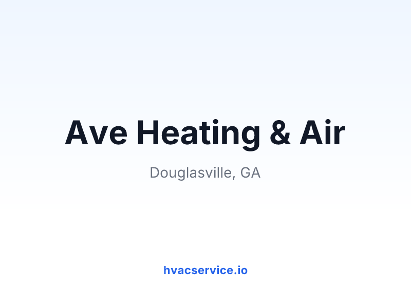 Ave Heating & Air