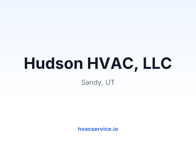 Hudson HVAC, LLC