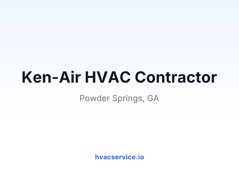 Ken-Air HVAC Contractor