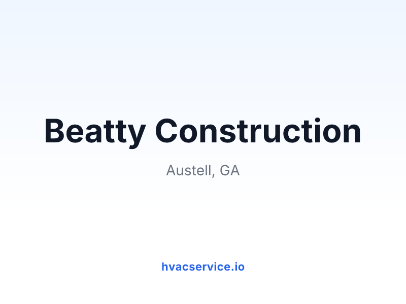 Beatty Construction