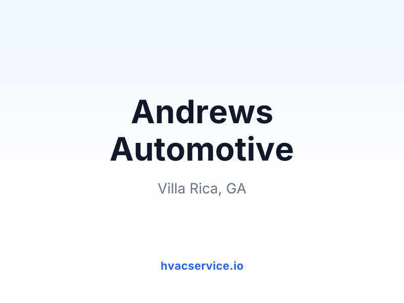 Andrews Automotive