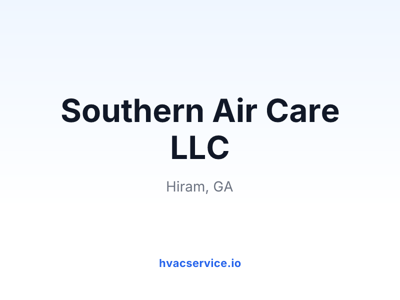 Southern Air Care LLC