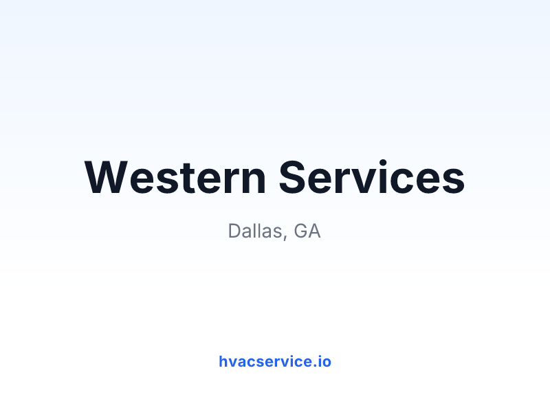 Western Services