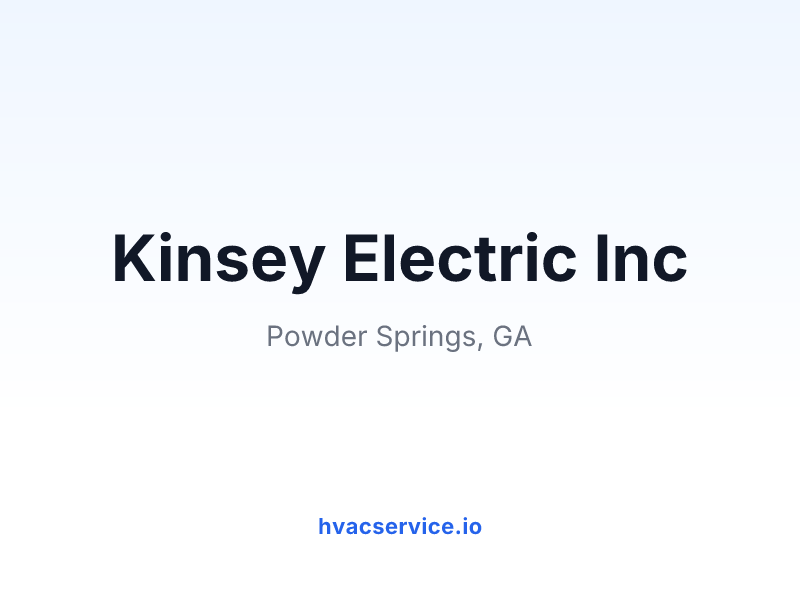 Kinsey Electric Inc