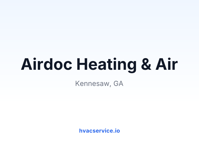 Airdoc Heating & Air