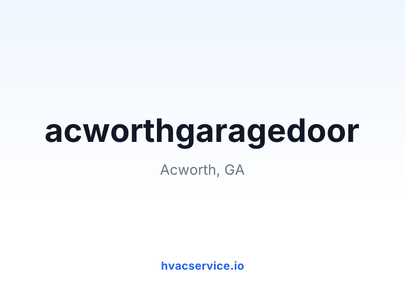 acworthgaragedoor