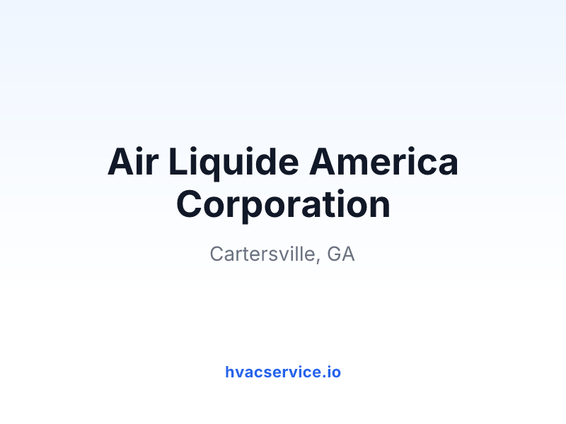 Air Liquide America Corporation