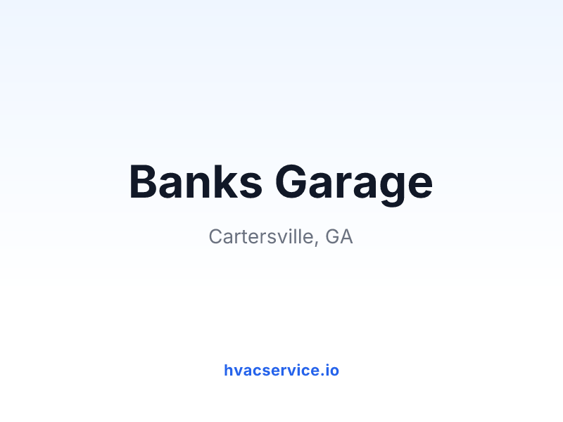 Banks Garage
