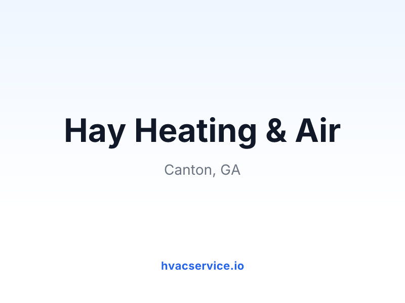 Hay Heating & Air