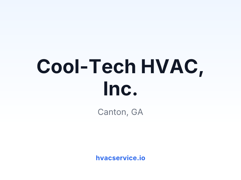 Cool-Tech HVAC, Inc.
