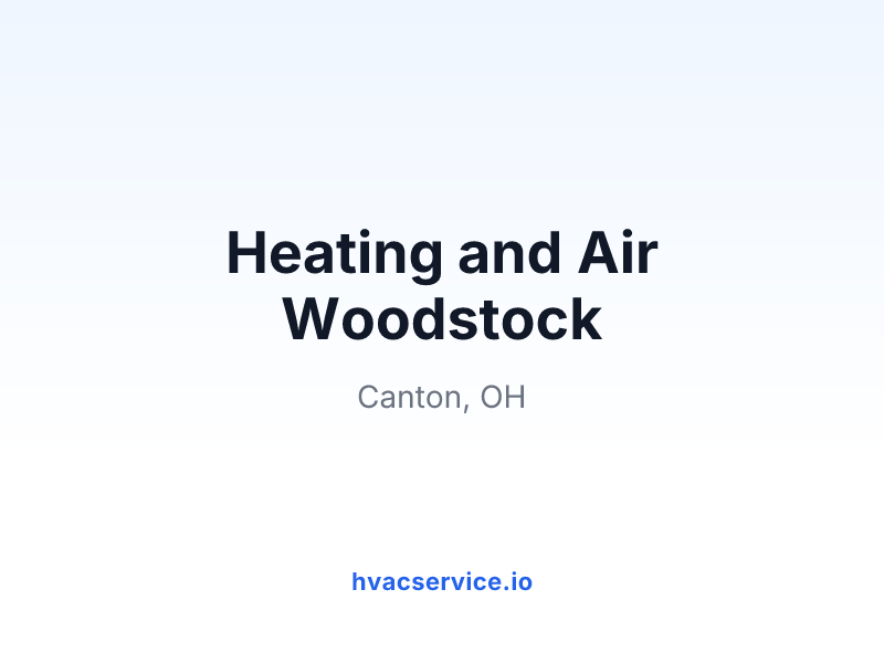 Heating and Air Woodstock