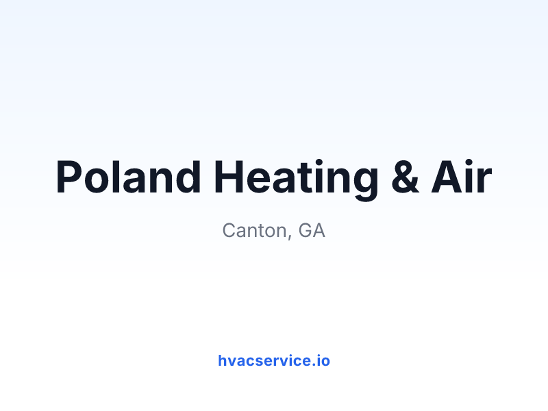 Poland Heating & Air