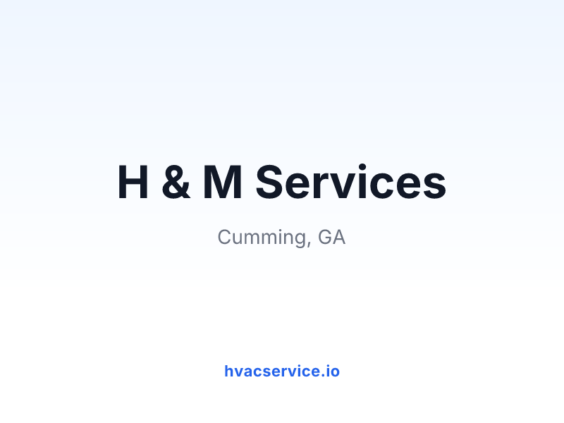 H & M Services