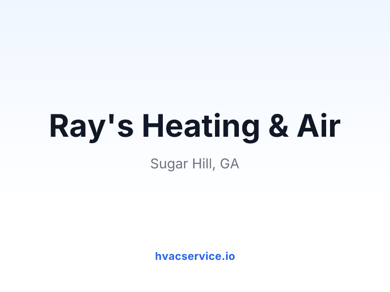 Ray's Heating & Air