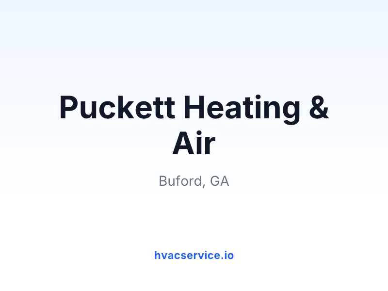 Puckett Heating & Air