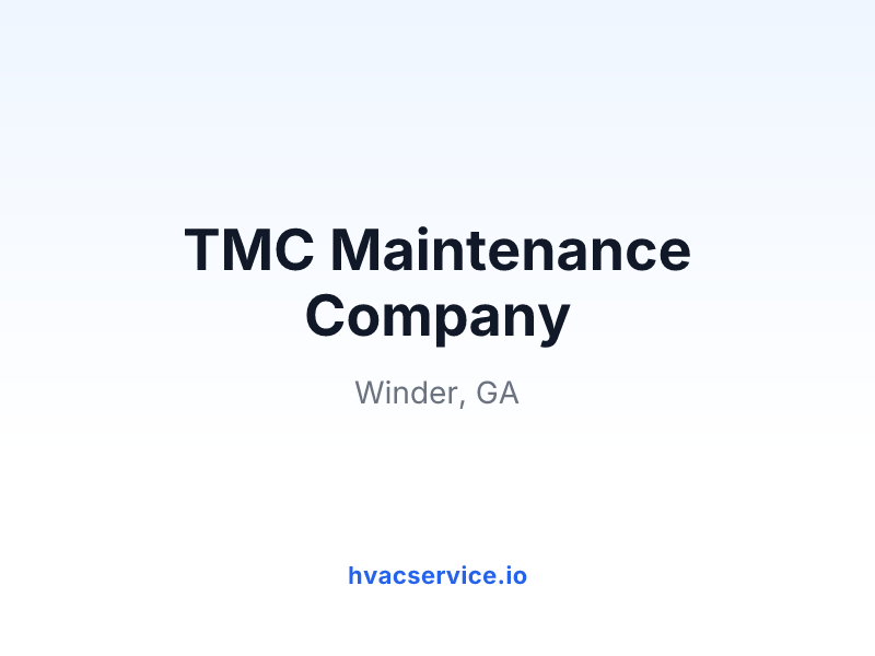 TMC Maintenance Company