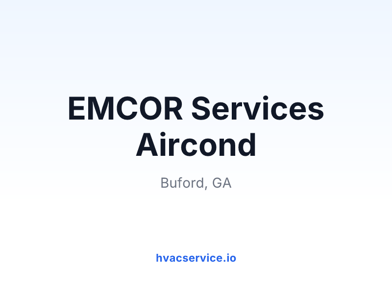 EMCOR Services Aircond