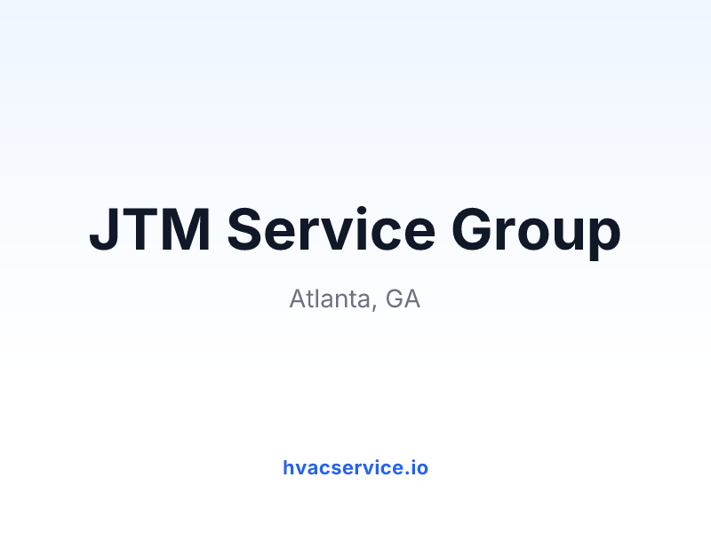 JTM Service Group