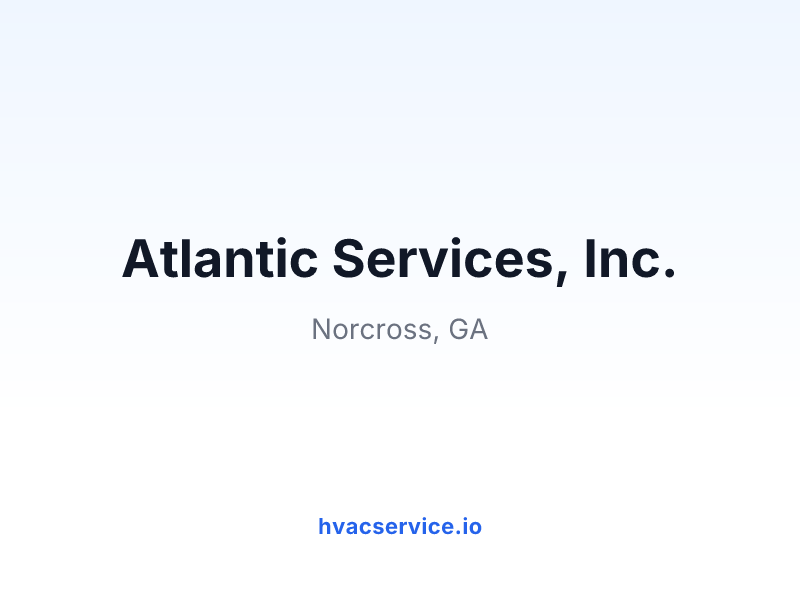 Atlantic Services, Inc.
