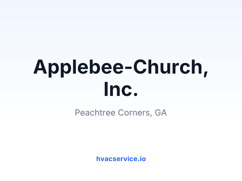 Applebee-Church, Inc.
