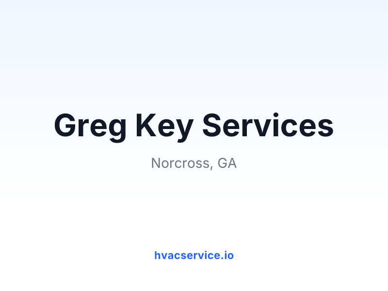 Greg Key Services