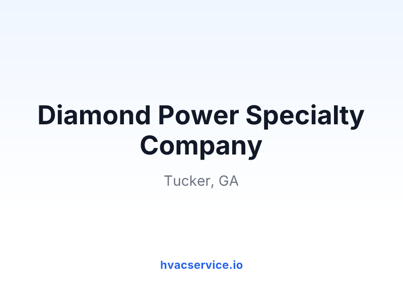 Diamond Power Specialty Company