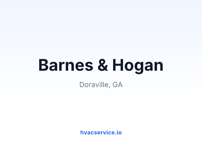 Barnes & Hogan
