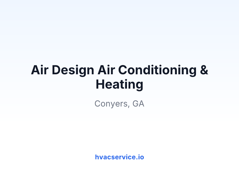 Air Design Air Conditioning & Heating