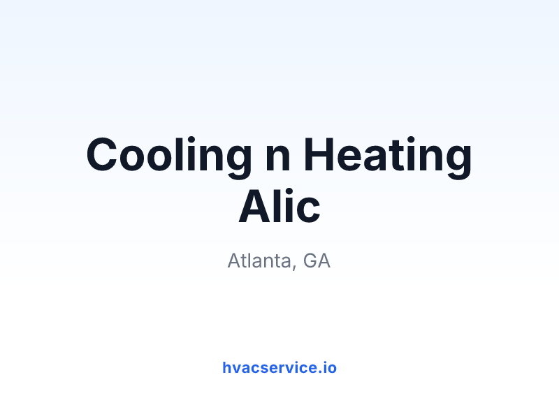 Cooling n Heating Alic