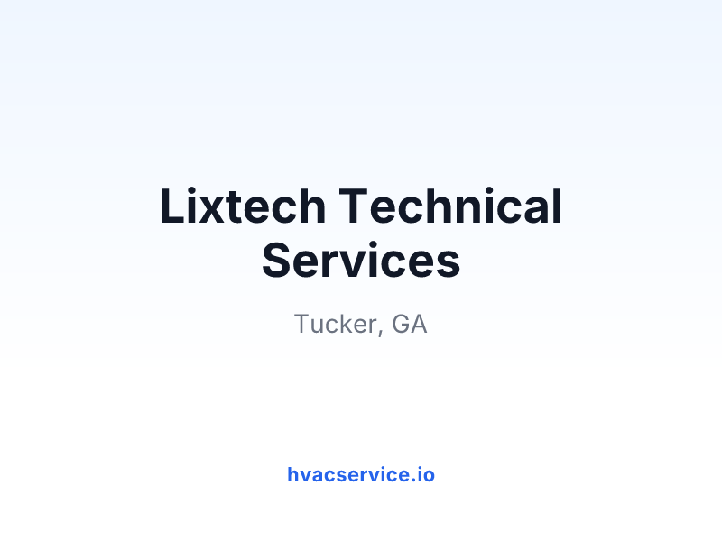 Lixtech Technical Services