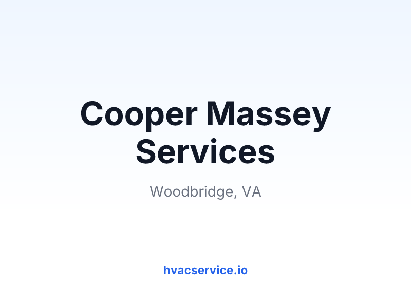 Cooper Massey Services