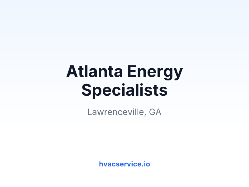 Atlanta Energy Specialists