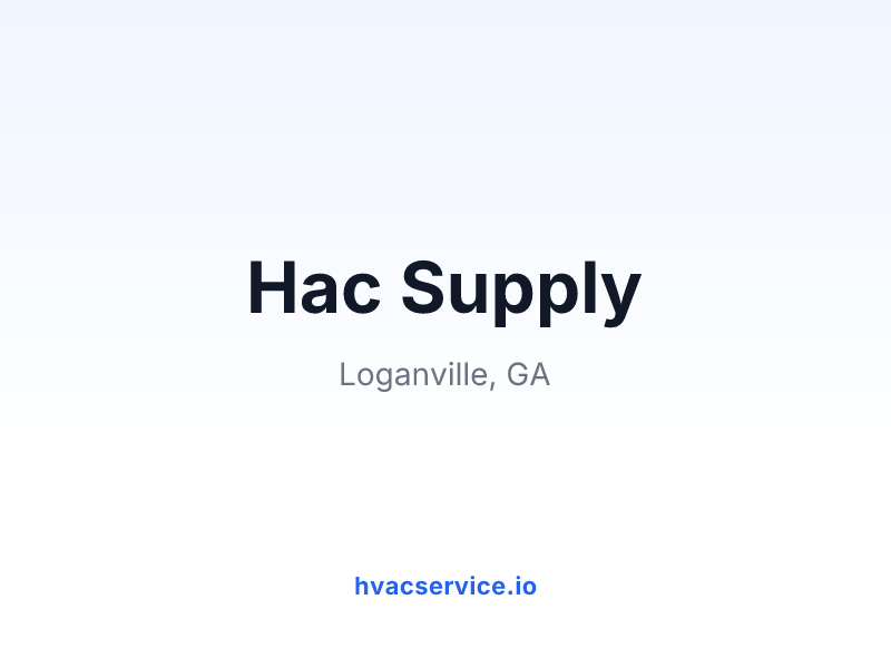 Hac Supply